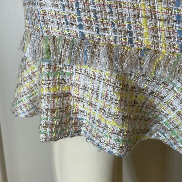 Vintage 2 Piece Suit Jacket & Skirt Woven Size 8P - Picture 6 of 16